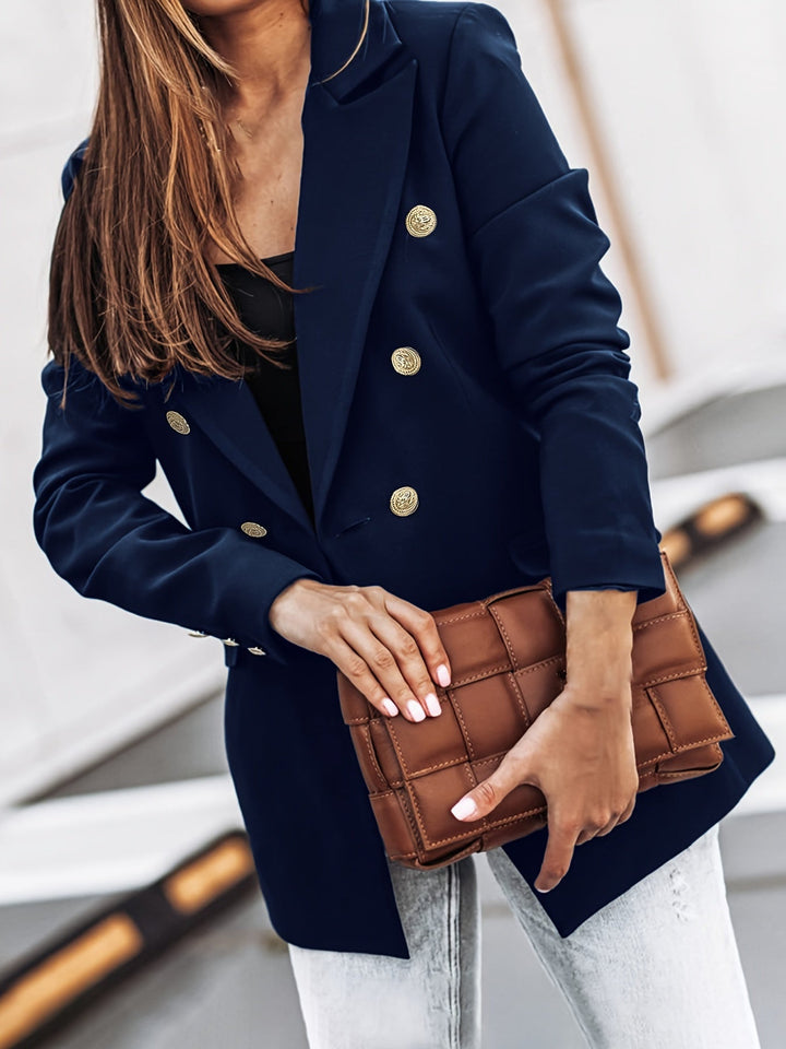 Women’s Casual Workwear Button Blazer