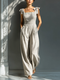 Beige And White