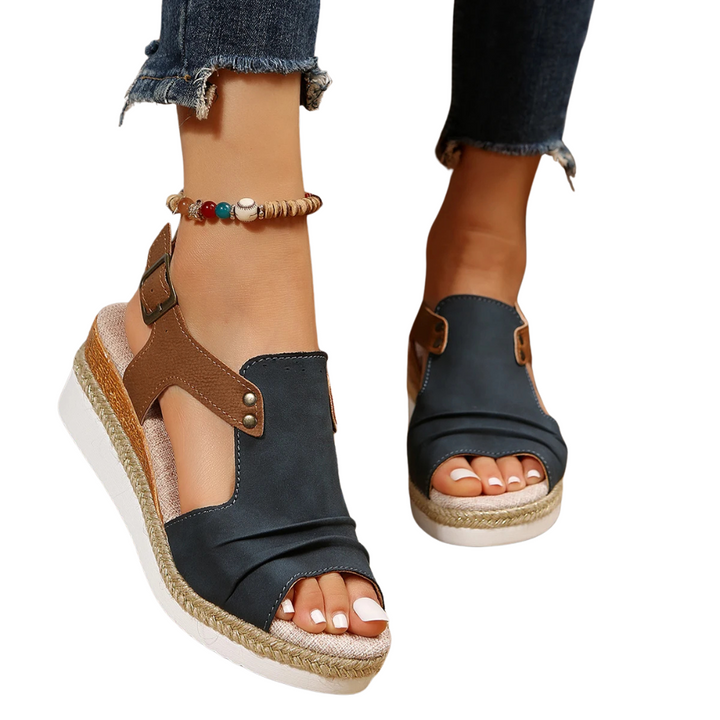 Sandalias casuales de tacón cuadrado Ravenna