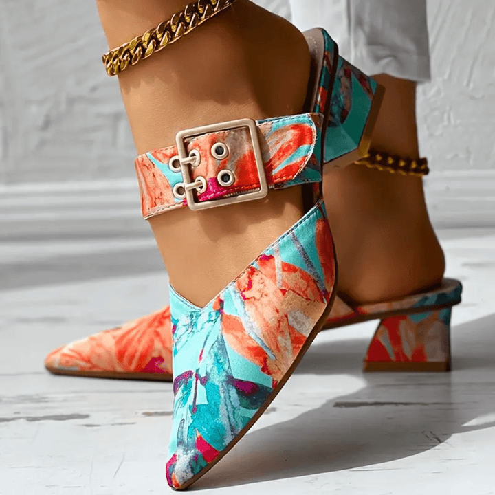 Zapatos de tacón Brights Rainbow