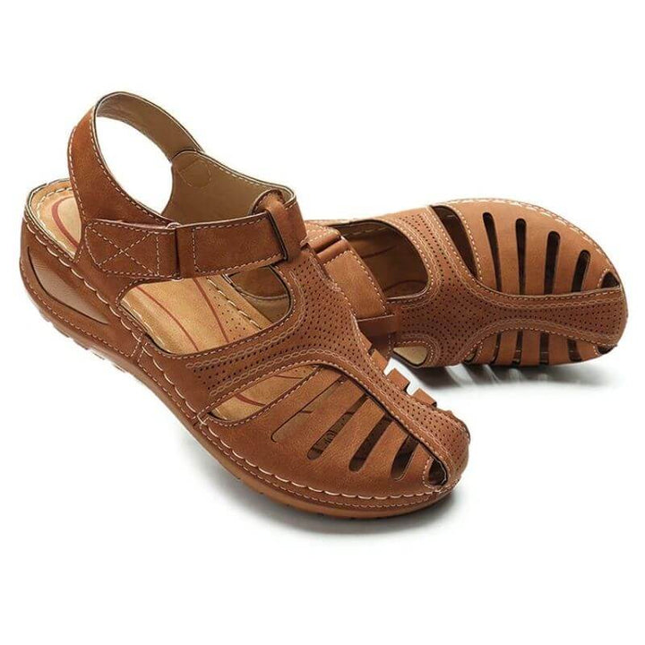 Sandalias ortopédicas de cuña Calypso Gladiator