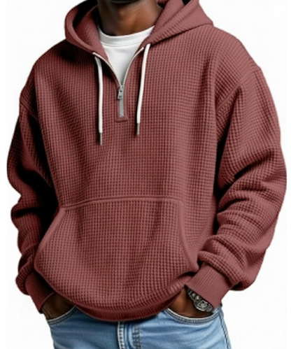 Stand-Collar Zip Pocket Shirt