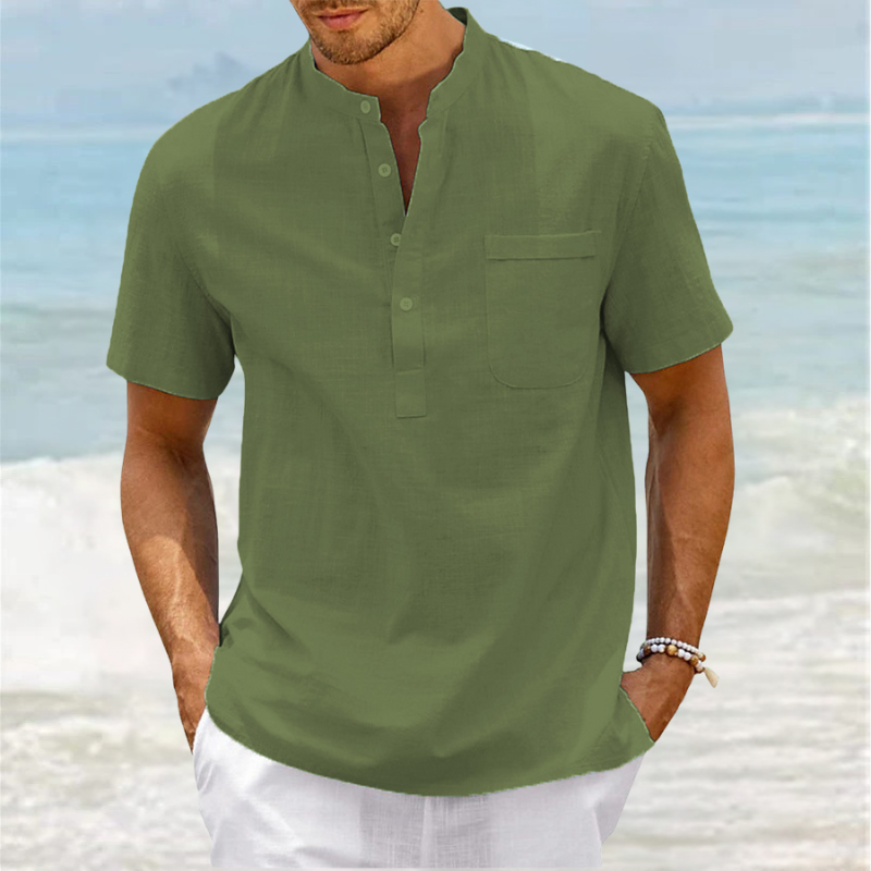 Smart Casual Stand-Up Shirt