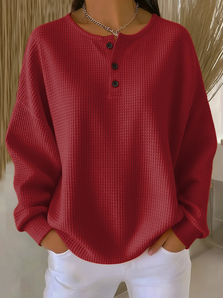 Sudadera casual con cuello