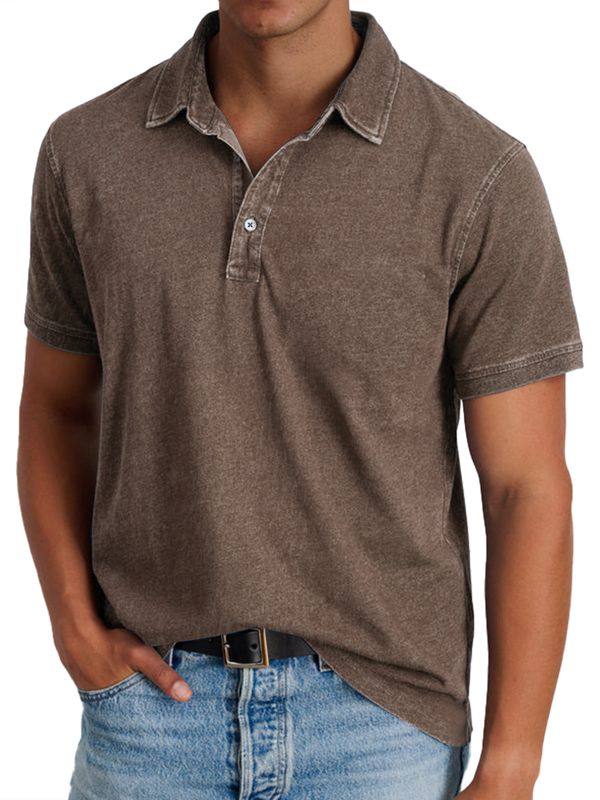 Classic Collar Polo Shirt