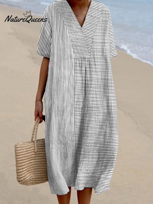 Vintage Striped Dress