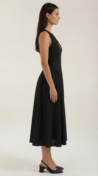 Cutout Midi Dress