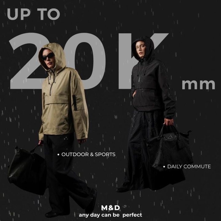 M&D™ - Waterproof Oversized Hoodie Coat