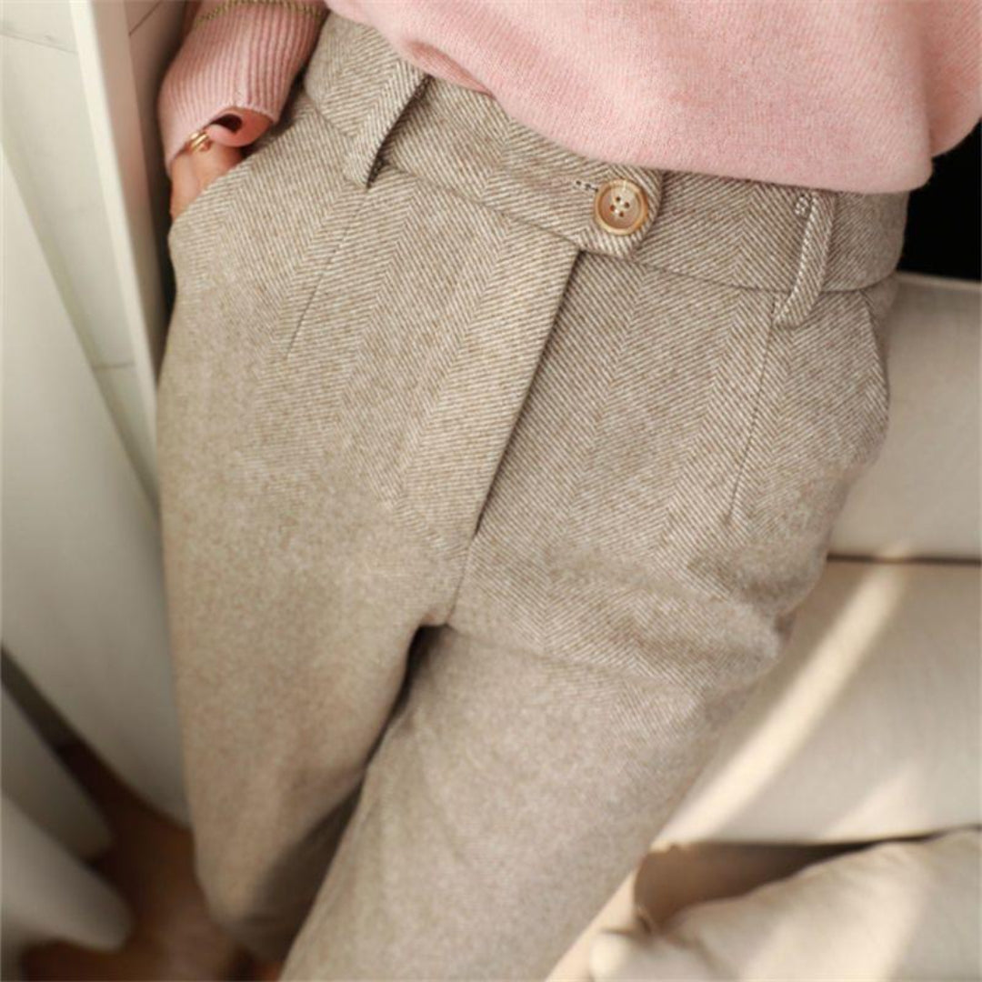 Men’s Spring Tailored Ankle-Length Pants
