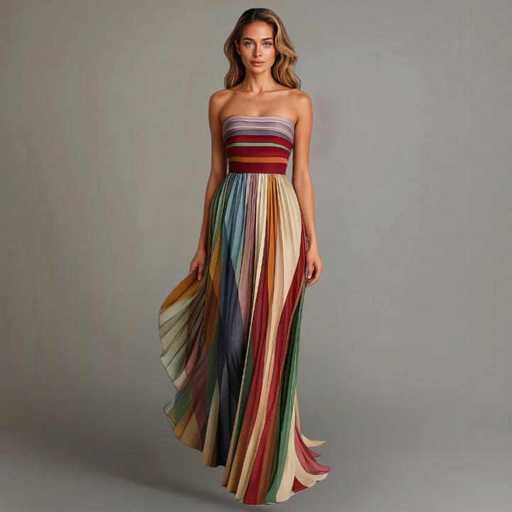 Emily | Vestido maxi glamuroso y elegante para mujer