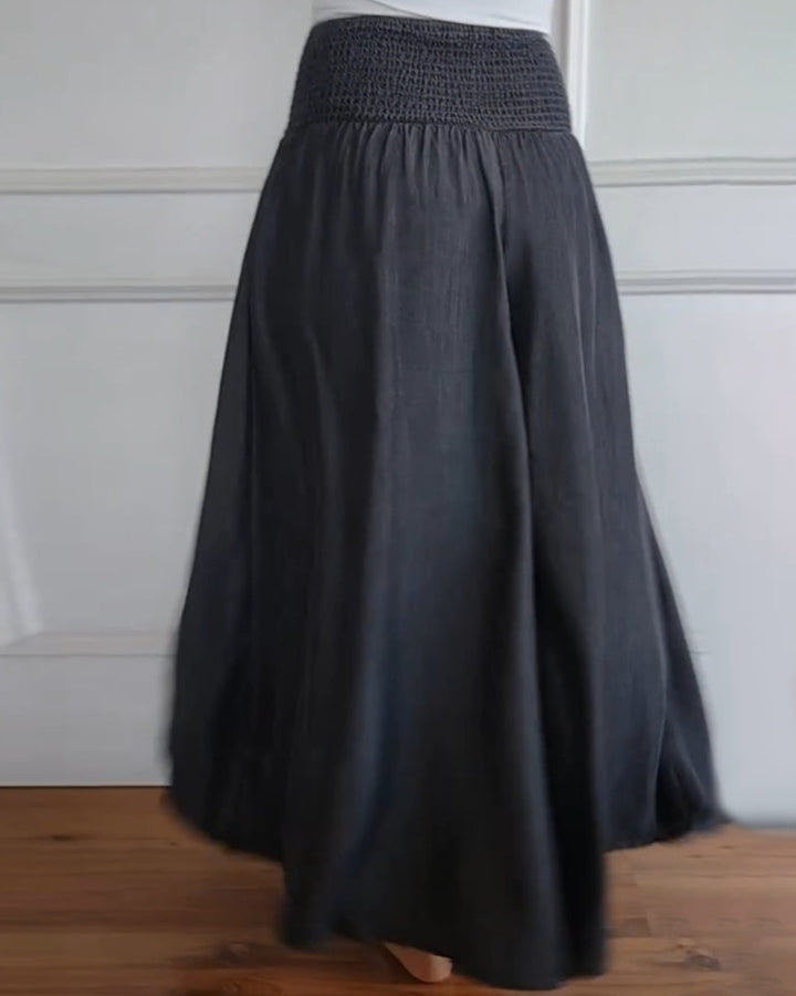 Flowy Smocked Waist Pants
