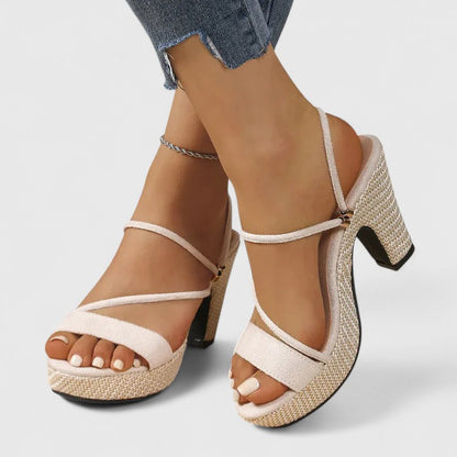 Luxe Sophisticated Real Leather Heels