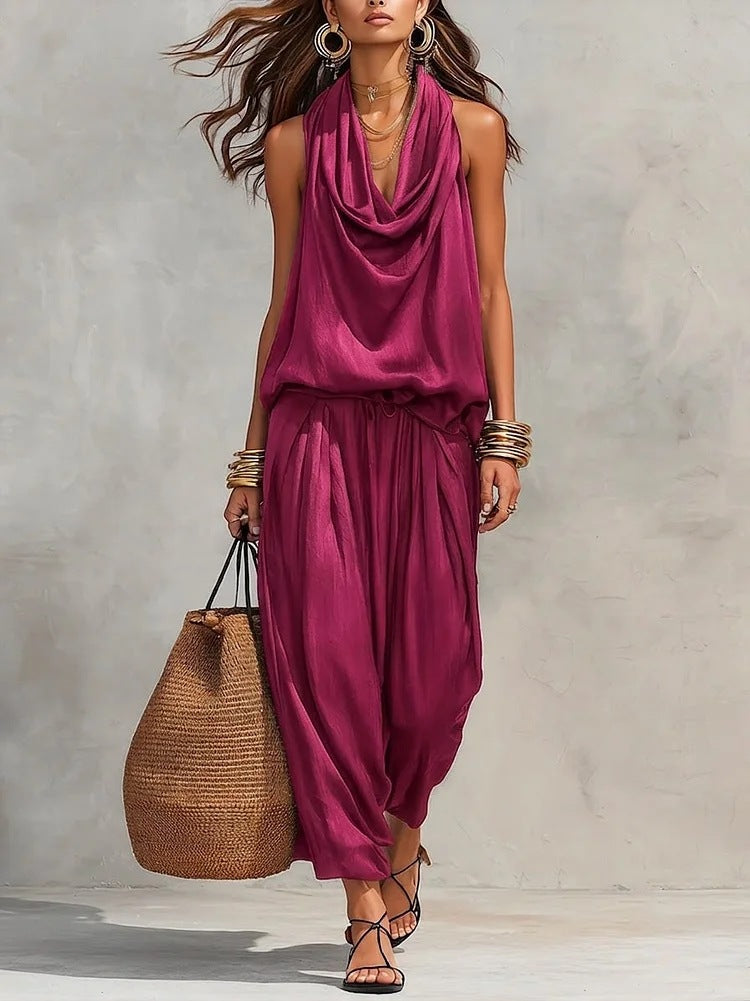 Tereza | Women's Twin Set Top and Pants