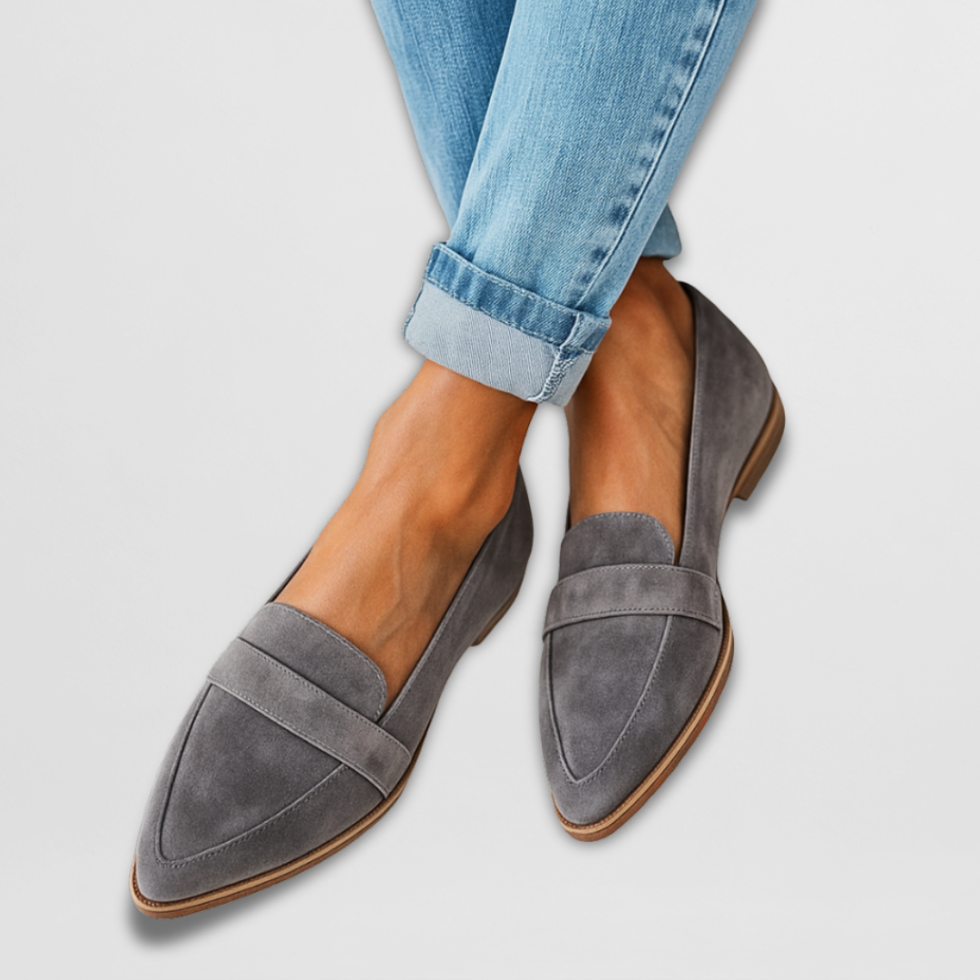 Claire™ | Mocasines de ante suave