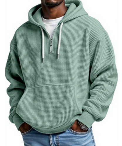 Stand-Collar Zip Pocket Shirt