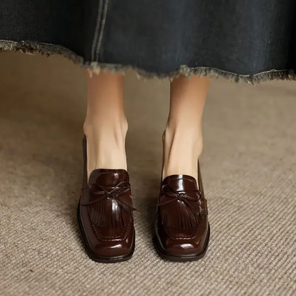 Loafer Real Leather Pumps