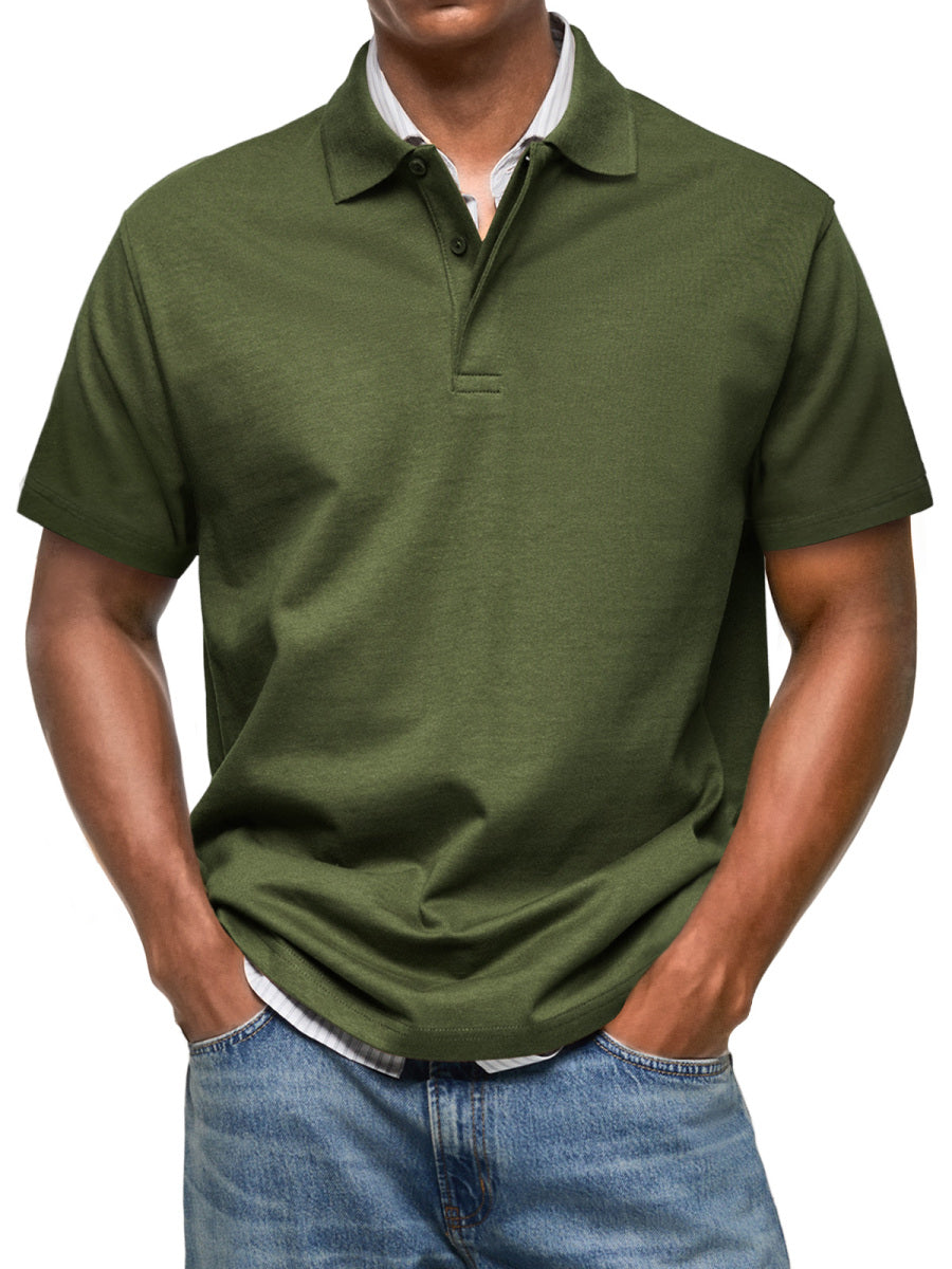 Essential Short-Sleeve Polo Shirt