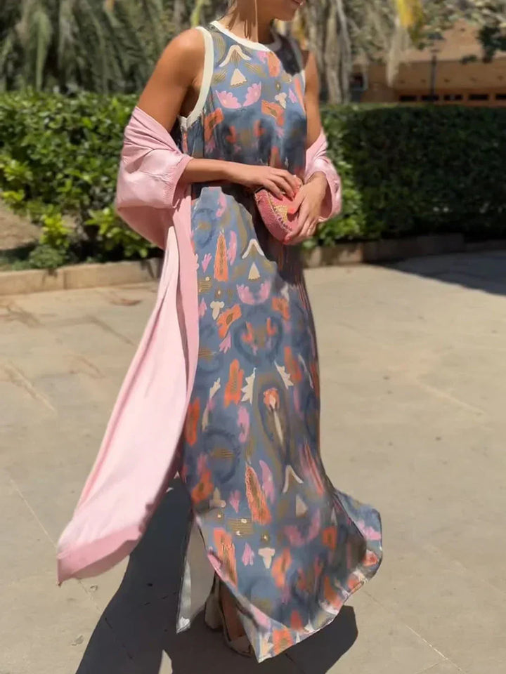 Vestido de dos piezas bohemio chic