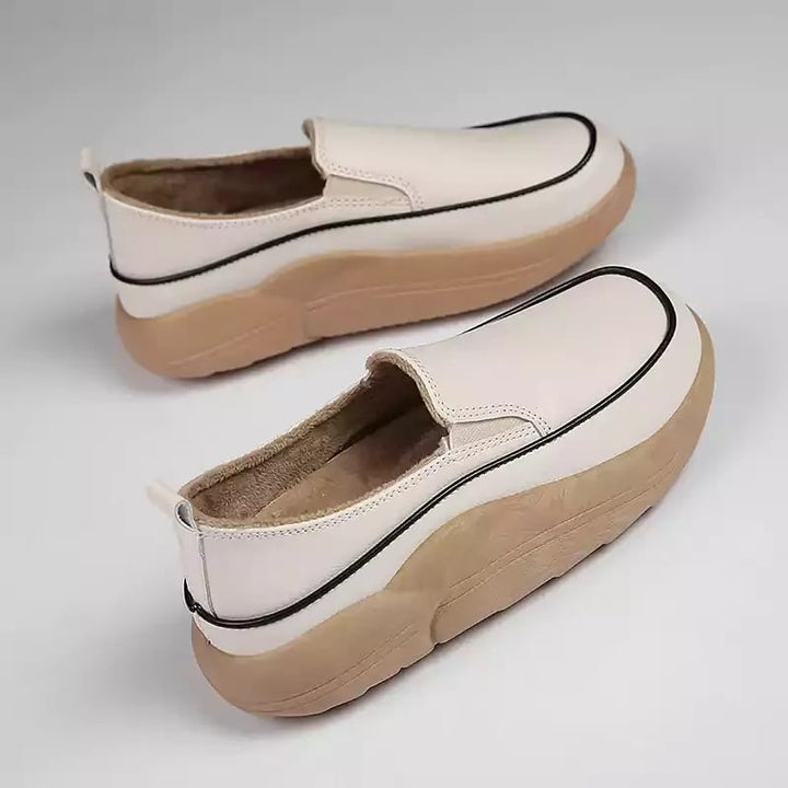 Mocasines de plataforma para mujer