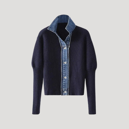 Women’s Spring Layered Button Cardigan Jacket