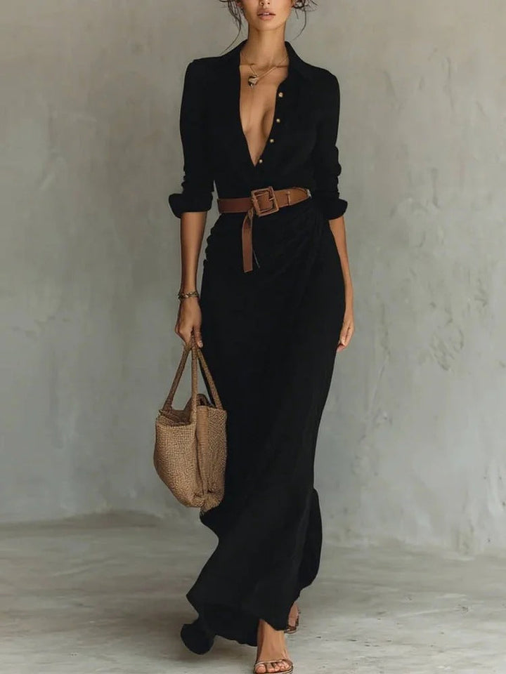 Elegant Wrap Dress