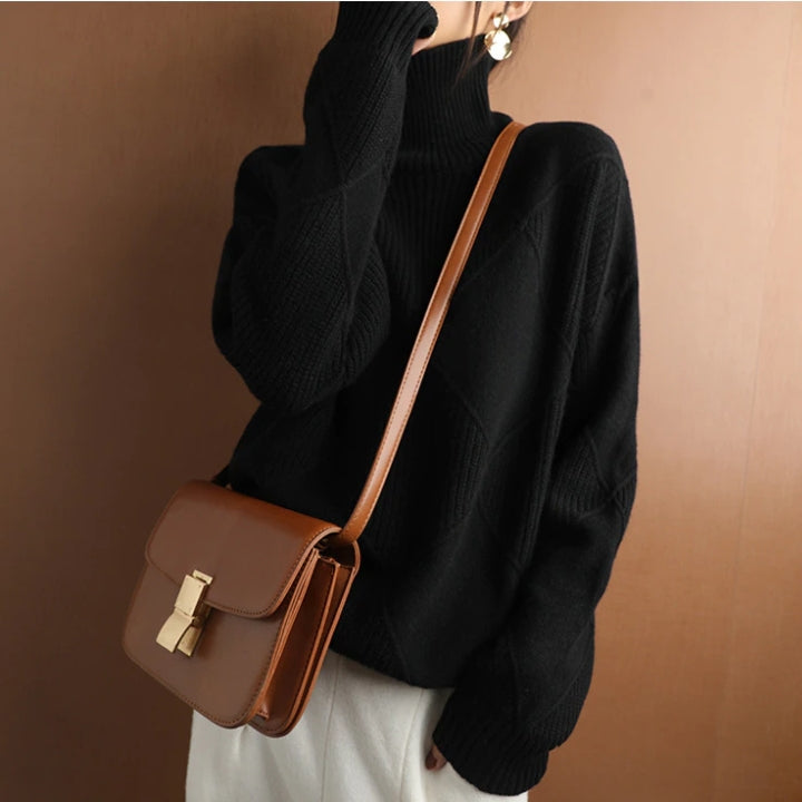 Women’s Cozy Oversized Ribbed Knit Sweater