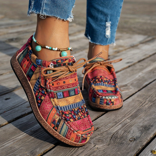 Colorful Retro Shoes for Women