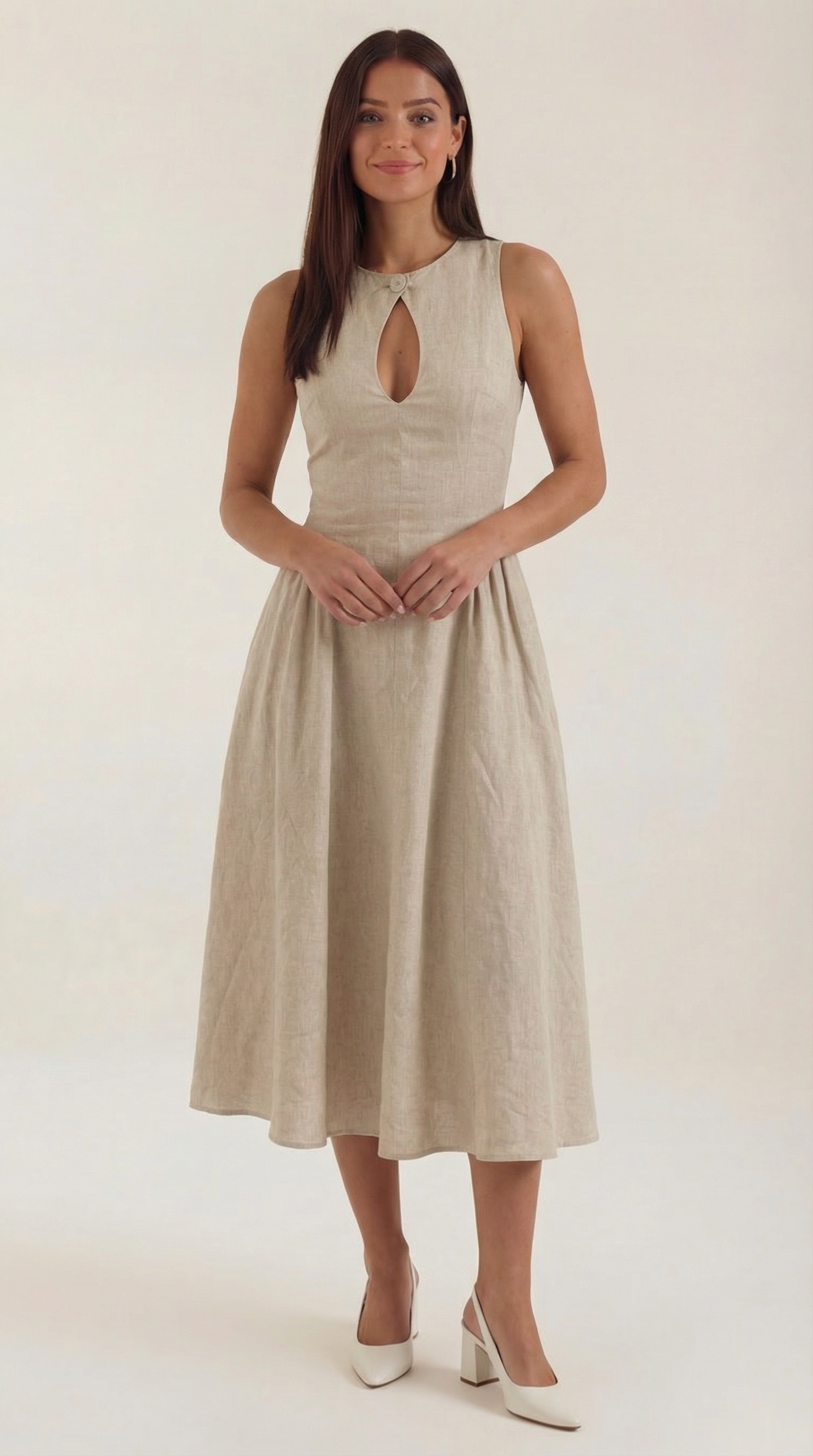 Cutout Midi Dress