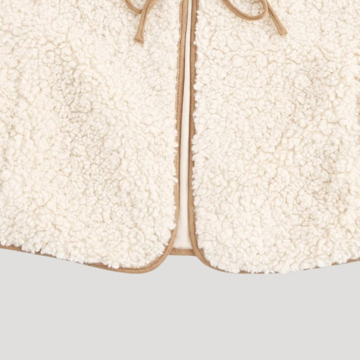 Women’s Spring Tie-Front Cozy Vest