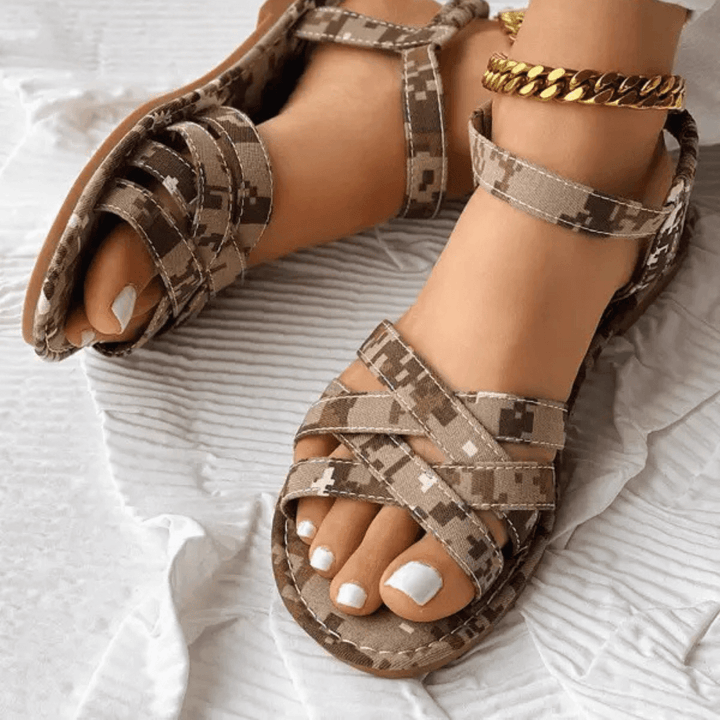 Sandalias de tiras Nantes Camouflage