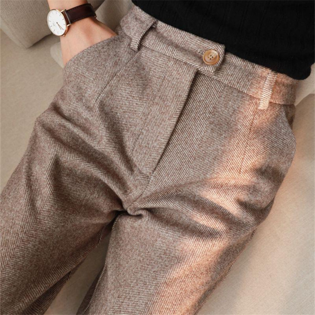 Men’s Spring Tailored Ankle-Length Pants