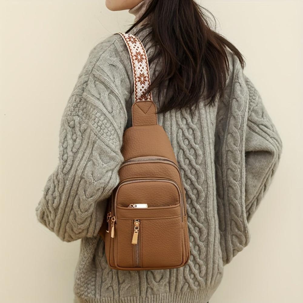 Hazel Vintage Chest Crossbody
