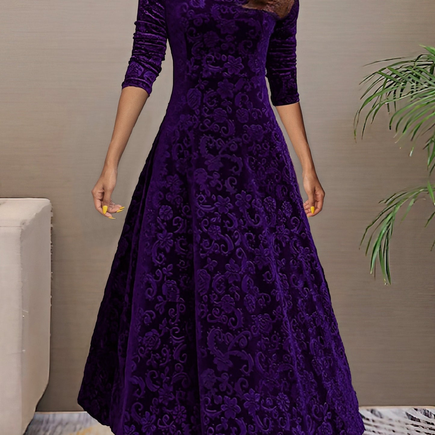 Velvet Elegance Dress
