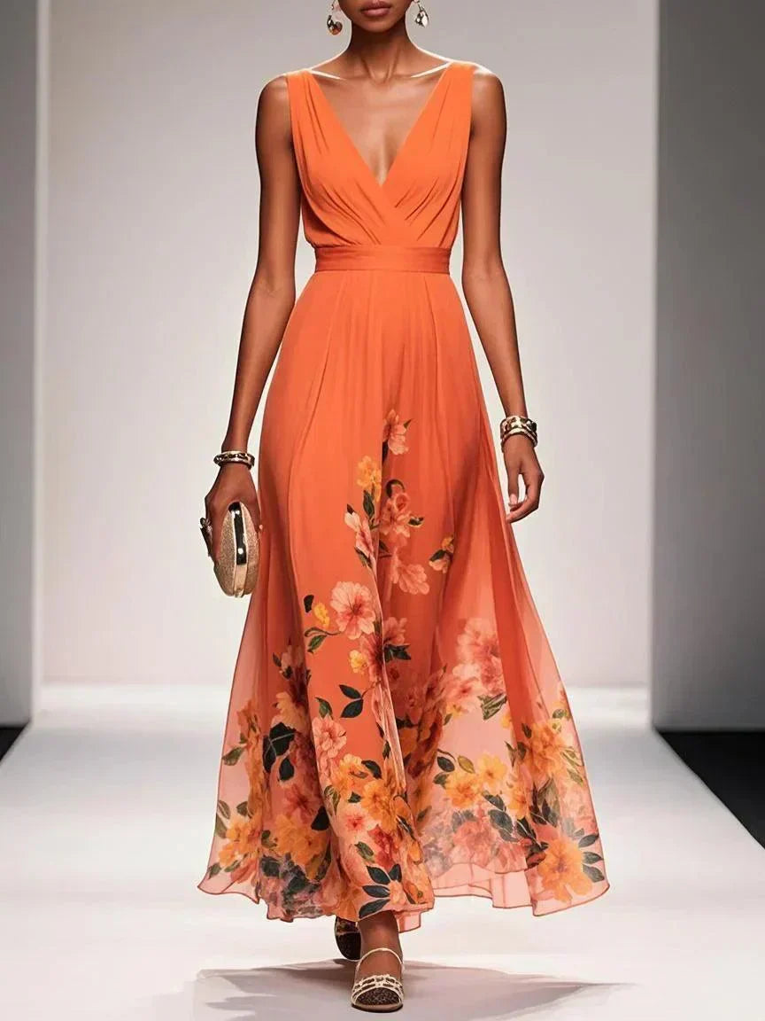 Isabella | Vestido floral para invitada de boda para mujer