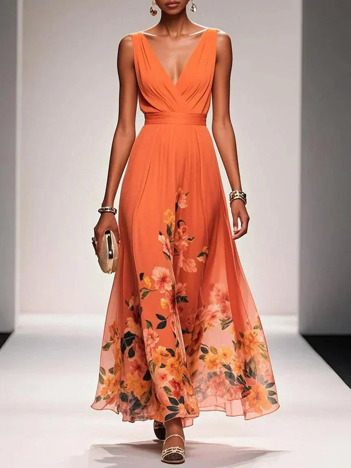 Isabella | Vestido floral para invitada de boda para mujer