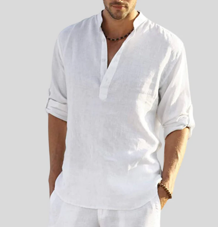 Camisa informal de corte holgado