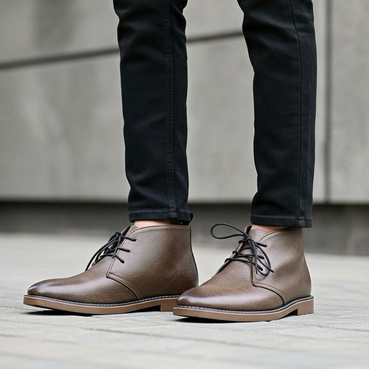 Vintage Laced Ankle Boots