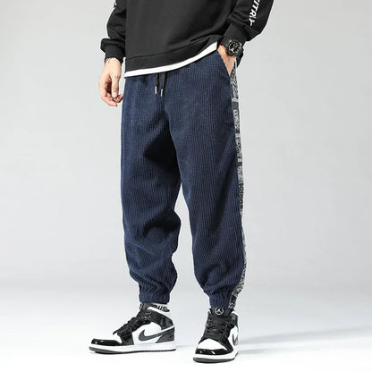 Men’s Casual Jogger Pants with Side Panels
