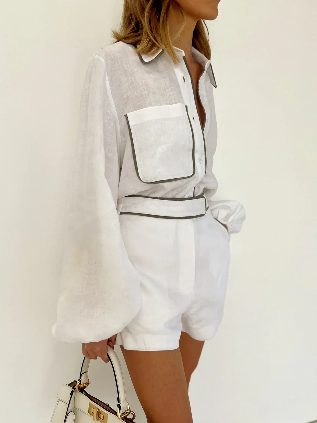 Women’s Two Piece Romper Short Set