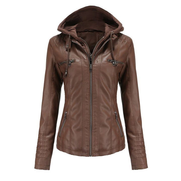 Women’s Trendy Hooded Zip-up Jacket