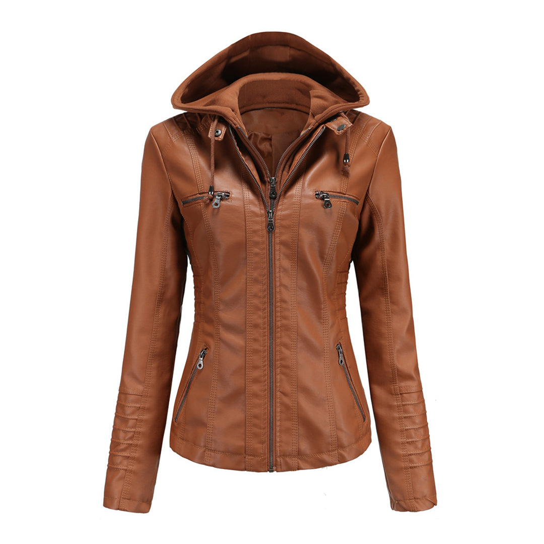 Women’s Trendy Hooded Zip-up Jacket