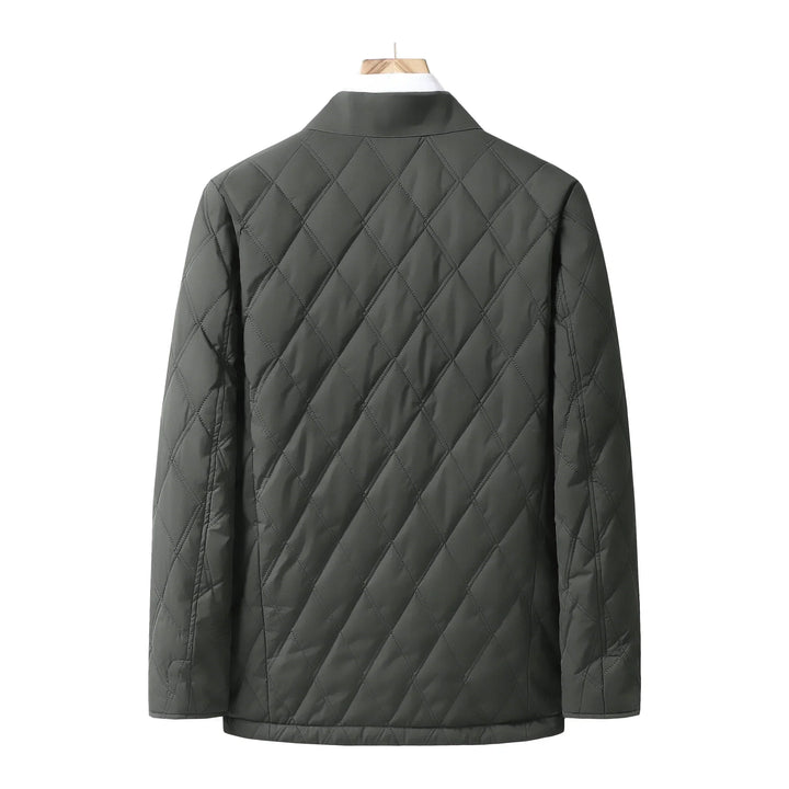 Men Winter Quilted Waterproof Jacket