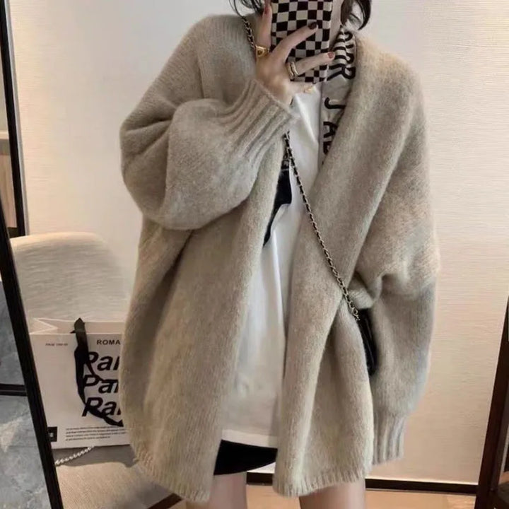 Women’s Long Sleeve Relaxed Fit Layering Cardigan