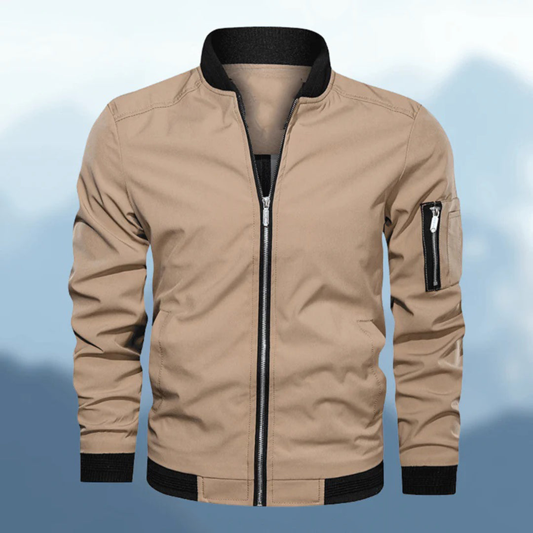Trendy Slim Fit Bomber Jacket For Men
