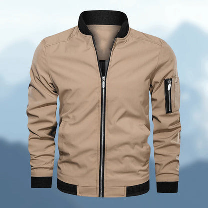 Trendy Slim Fit Bomber Jacket For Men