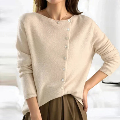 Women’s Relaxed Fit Winter Button Front Cardigan