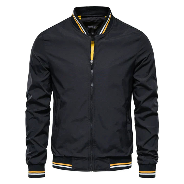 Chaqueta bomber de streetwear moderna y a la moda para hombre