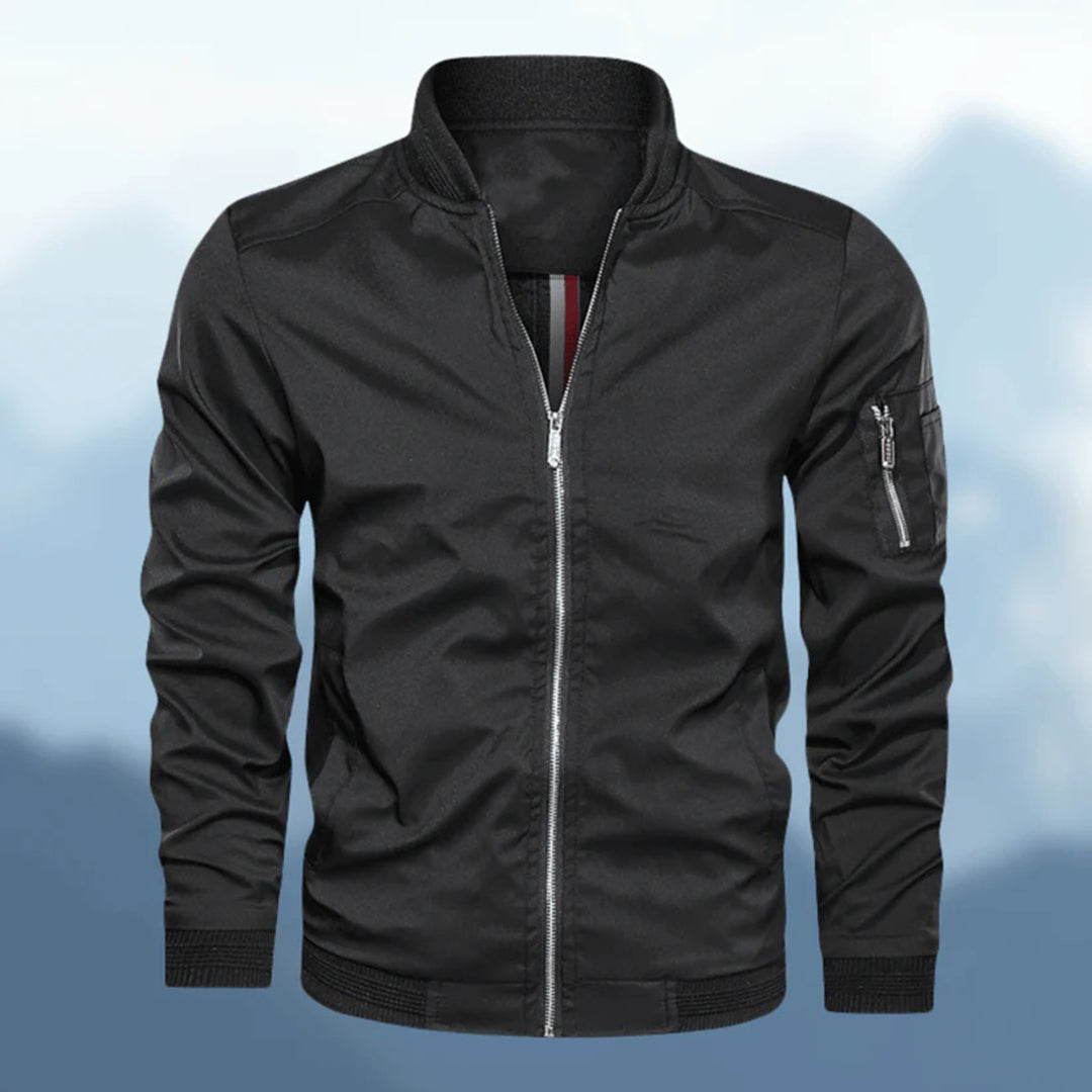 Trendy Slim Fit Bomber Jacket For Men