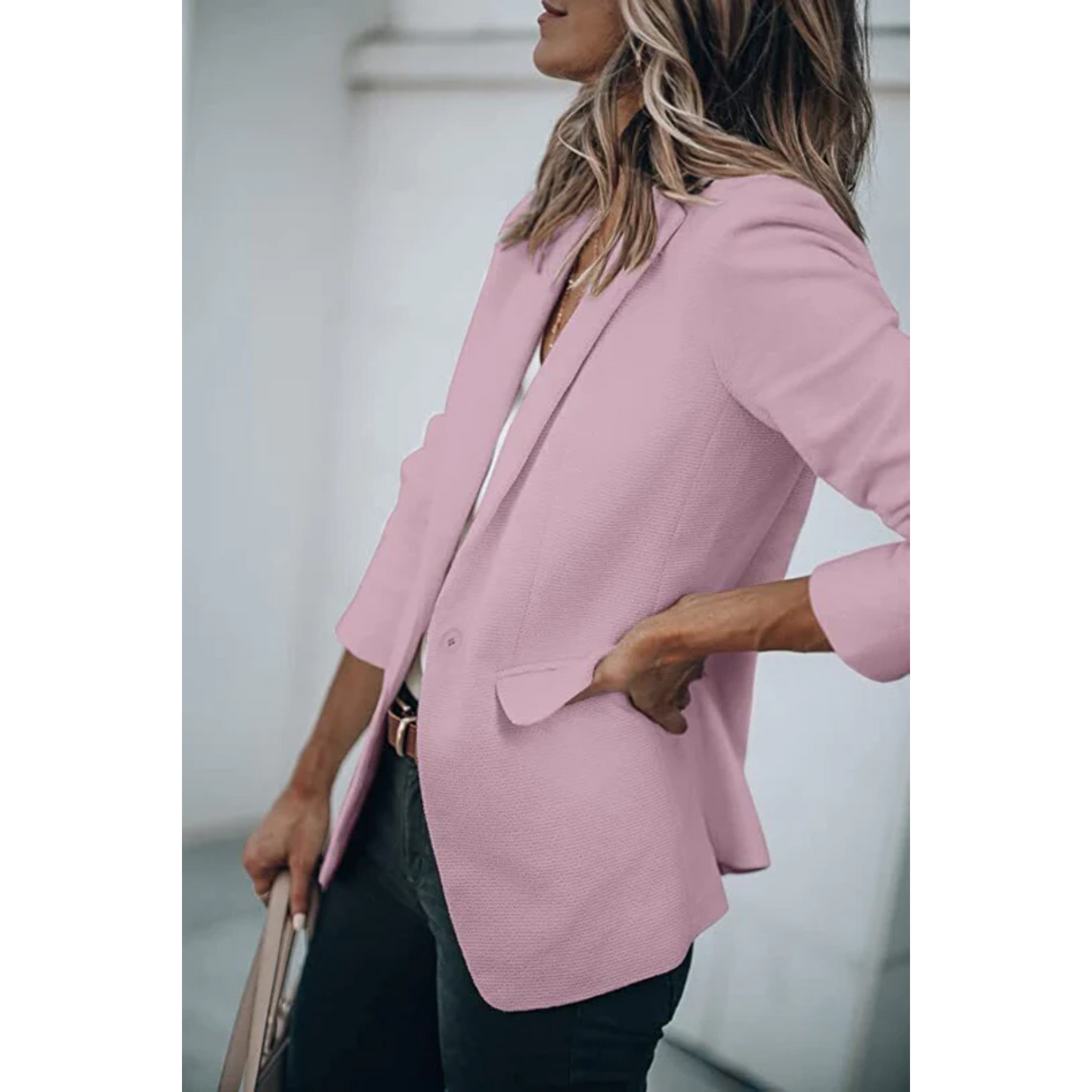 Women’s Trendy Open Front Work Blazer