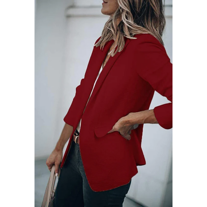 Women’s Trendy Open Front Work Blazer